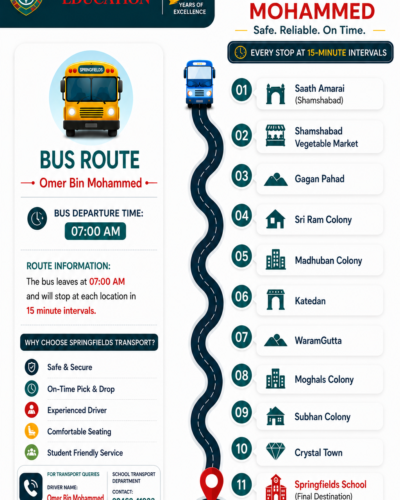 springfields schools Bus Route 9 springfields schools Bus Route 9